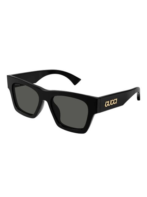 Gucci Eyewear square-frame sunglasses - Black - zdjęcie produktu nr 2