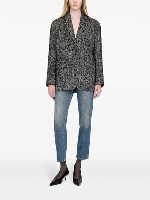 ANINE BING Quinn blazer - Black