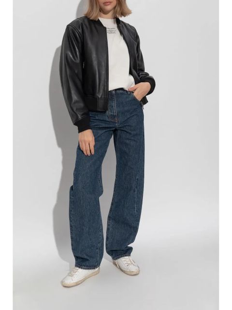 Golden Goose logo-lettering T-shirt - White - zdjęcie produktu nr 2