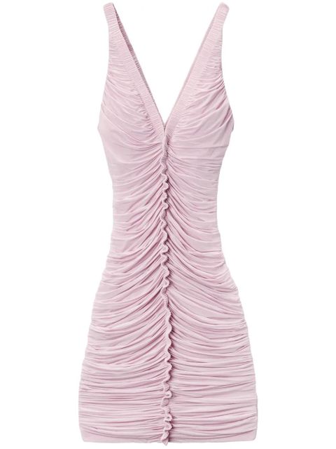 Alexander Wang ruched mini dress - Pink - zdjęcie produktu nr 1