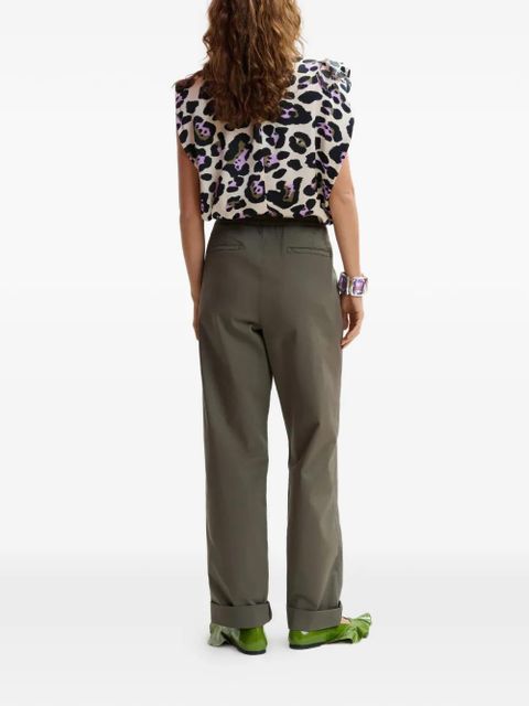 Essentiel Antwerp elasticated-waist trousers - Green