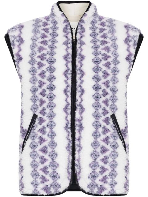 MARANT ÉTOILE Maximilia gilet - White - zdjęcie produktu nr 1
