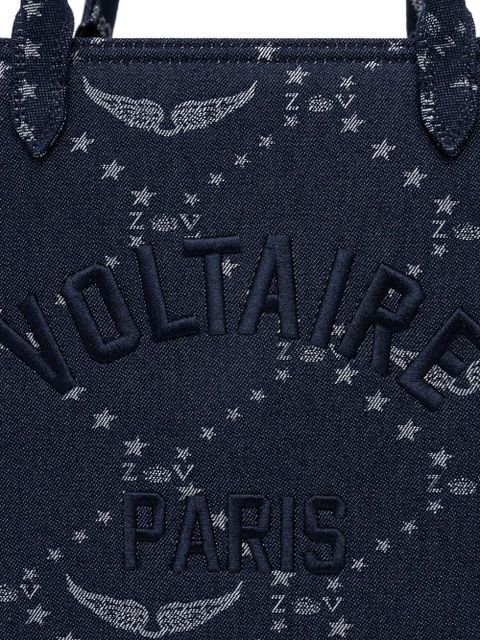 Zadig&Voltaire patterned tote bag - Blue