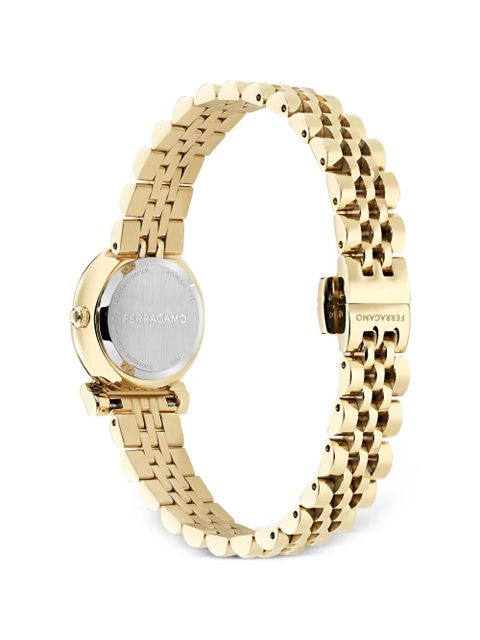 Ferragamo Gancini Twisted 23mm watch - Gold