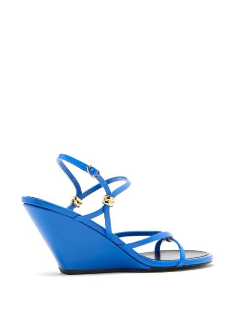 Proenza Schouler strappy wedge sandals - Blue