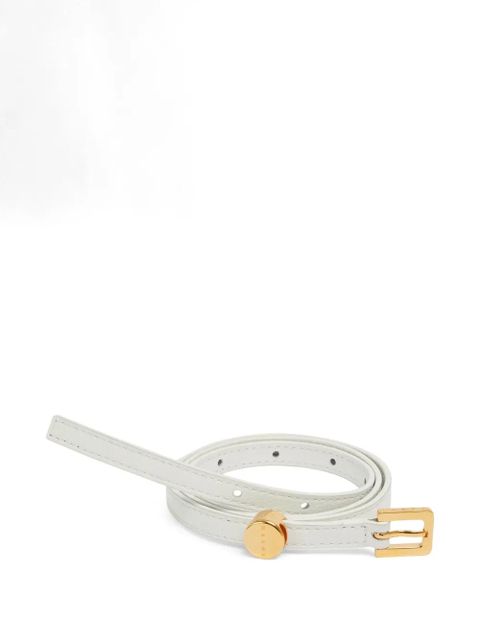 Marni buckled belt - White