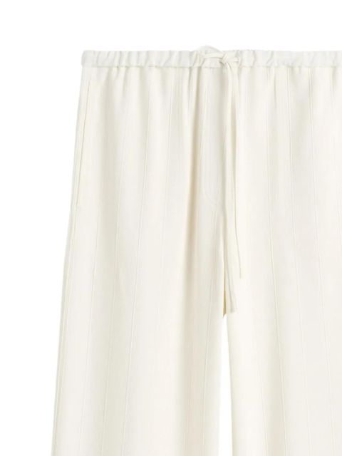 TOTEME drawstring striped trousers - Neutrals - zdjęcie produktu nr 2
