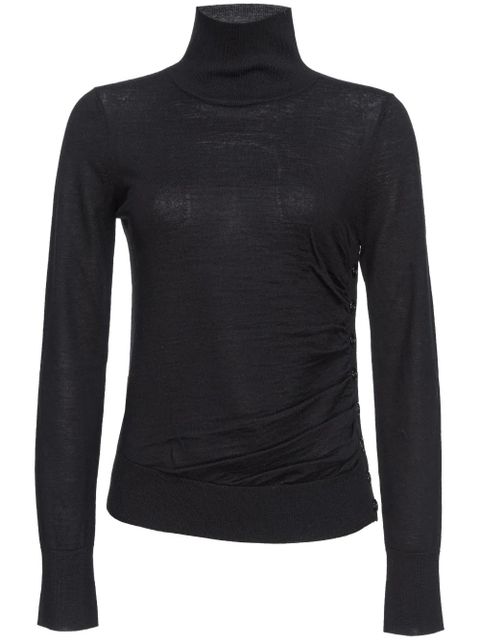 PINKO knitted wool crew neck - Black - zdjęcie produktu nr 1