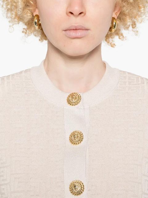 Balmain PB Labyrinth cardigan - Pink