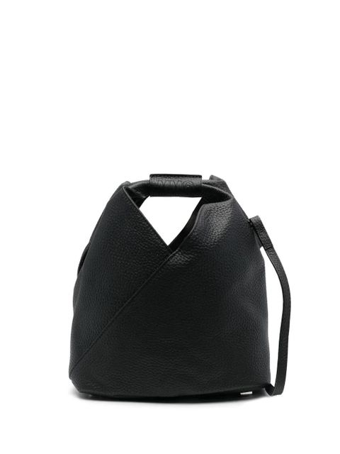 MM6 Maison Margiela Japanese leather tote bag - Black - zdjęcie produktu nr 1
