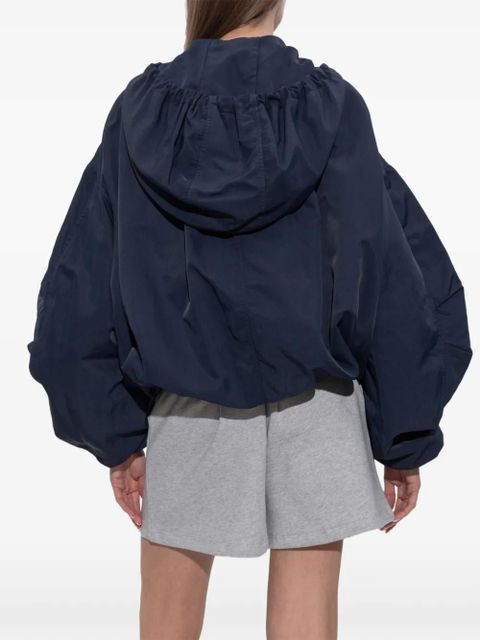 The Attico hooded jacket - Blue