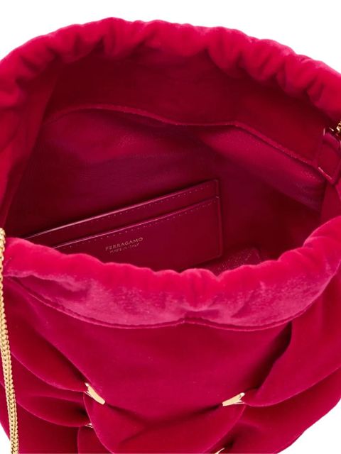 Ferragamo Varini drawstrings crossbody bag - Pink