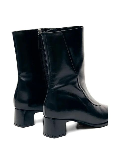 ALOHAS square-toe boots - Black