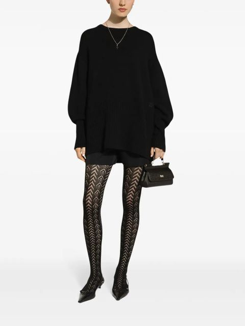 Dolce & Gabbana balloon-sleeve jumper - Black