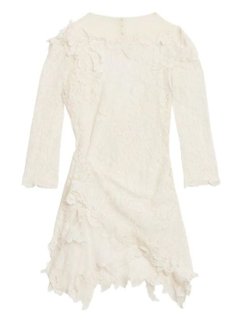 ISABEL MARANT Rubiana floral-lace ruffled dress - White - zdjęcie produktu nr 1