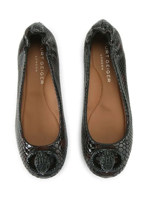 Kurt Geiger London baleriny skórzane Chelsea Ballerina - zdjęcie produktu nr 1