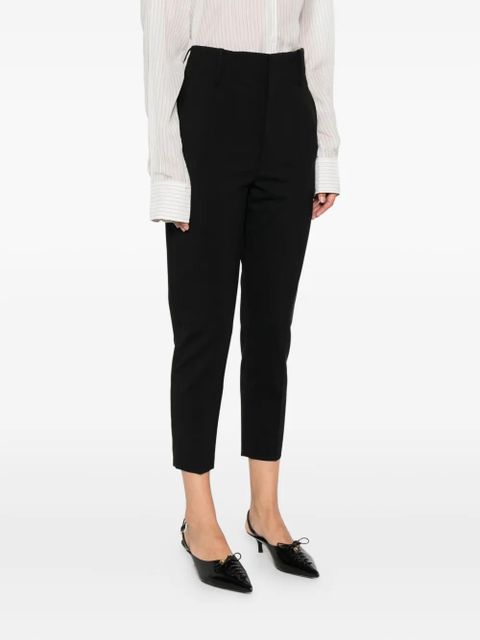 ISABEL MARANT Noah pocket straight trousers - Black