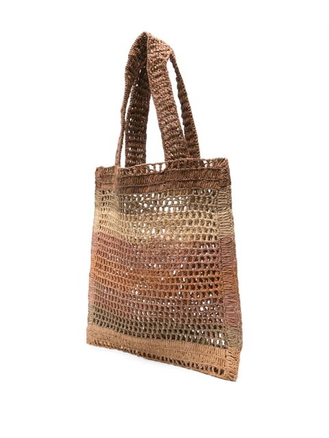 Chloé raffia tote bag - Neutrals