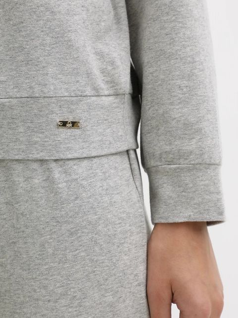 United Colors of Benetton piżama damska kolor szary 3L333P04A