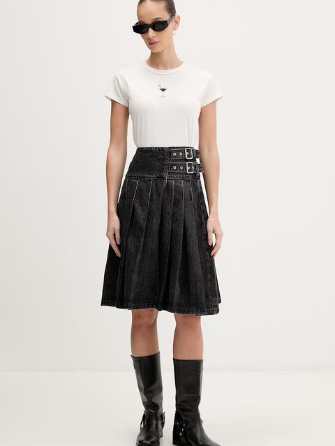 HUGO Blue t-shirt damski bawełniany Dichroma_B - zdjęcie produktu nr 1