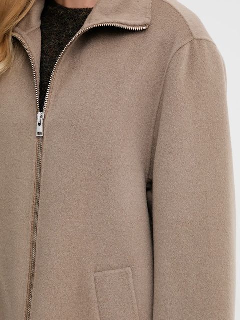 Filippa K płaszcz wełniany kolor brązowy 32042