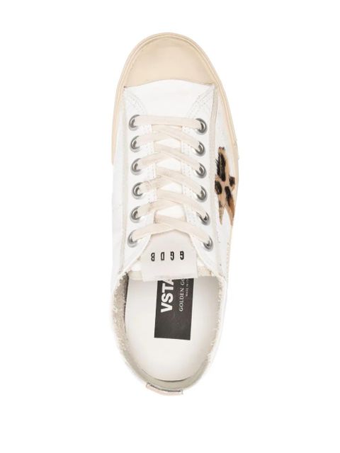 Golden Goose V-Star leather sneakers - White
