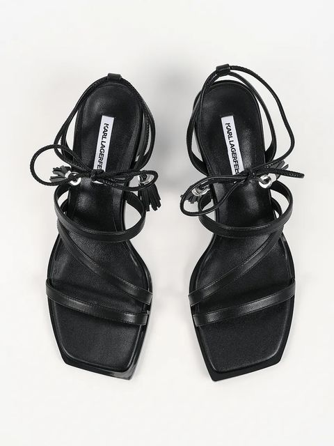 Karl Lagerfeld sandały skórzane Kayla