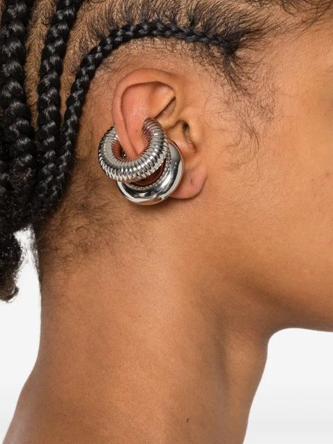 Rabanne polished-finish earcuffs (set of three) - Gold