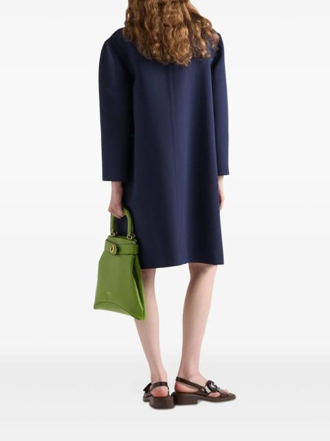 Prada double-breasted coat - Blue