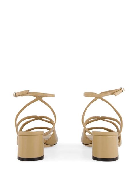 Jimmy Choo Azilia strappy leather sandals - Neutrals
