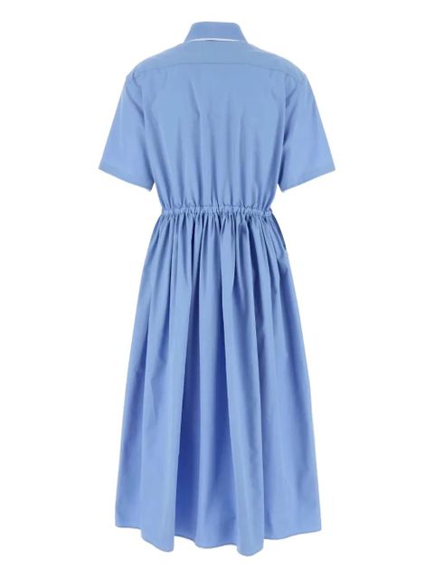 Miu Miu poplin shirt dress - Blue - zdjęcie produktu nr 2