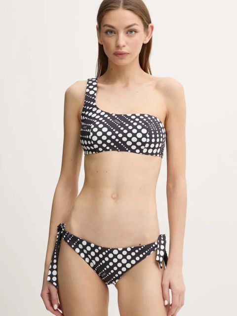 Liu Jo biustonosz kąpielowy kolor czarny lekko usztywniona miseczka VA5140.J6448