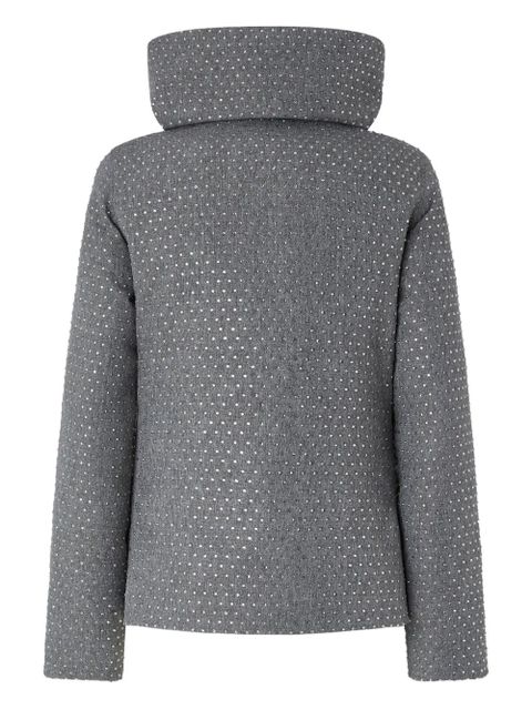 PINKO embellished puffer jacket - Grey - zdjęcie produktu nr 2