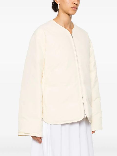 Jil Sander long-sleeve padded jacket - Neutrals