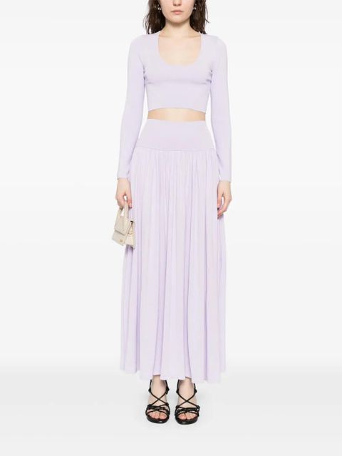 ZIMMERMANN acacia knit top - Purple