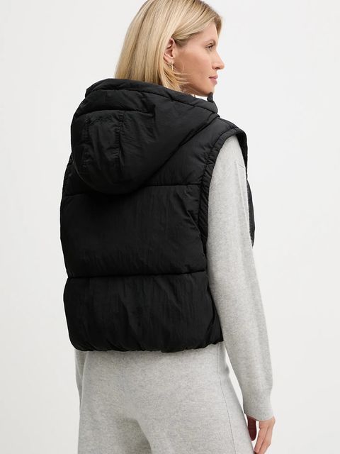 BOSS Orange kurtka kolor czarny zimowa oversize 50548028