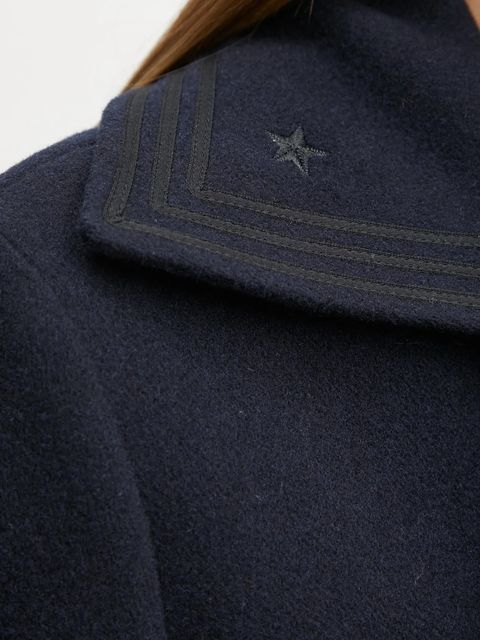 The Kooples płaszcz wełniany