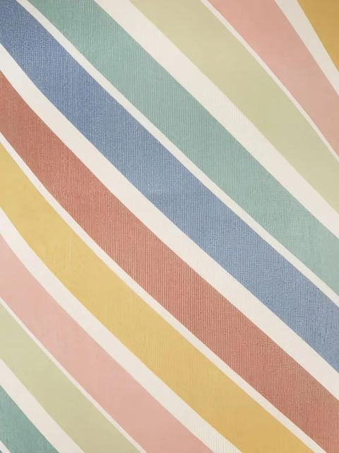 ZIMMERMANN striped bandeau swimsuit - Blue