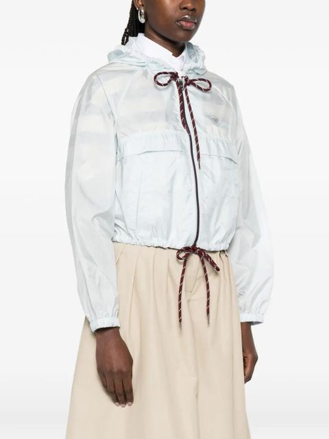 Prada hooded jacket - Blue