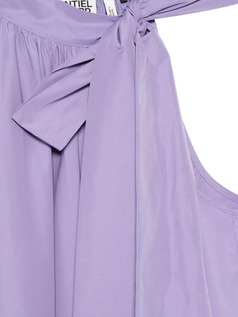 Essentiel Antwerp Jayda high-neck bow maxi dress - Purple