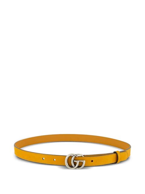 Gucci GG Marmont leather belt - Brown - zdjęcie produktu nr 1