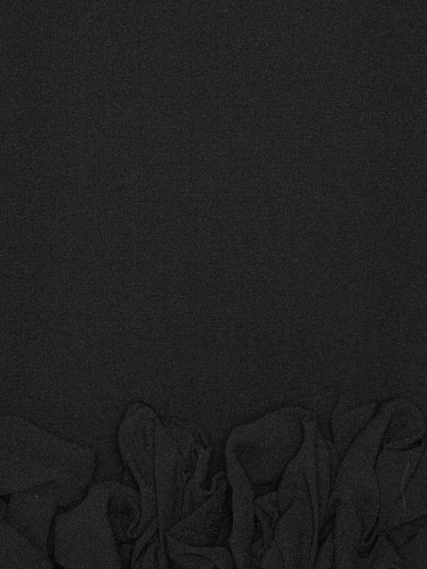 ROTATE BIRGER CHRISTENSEN ruffled mini skirt - Black