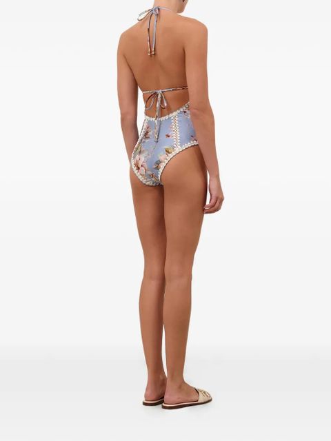 ZIMMERMANN Awaken swimsuit - Blue