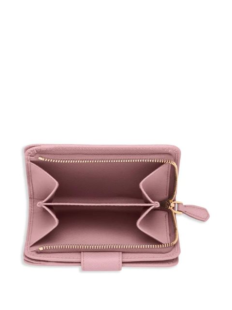 Prada Saffiano leather wallet - Pink