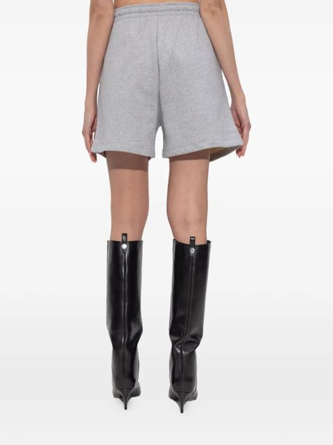 The Attico drawstring-fastening shorts - Grey