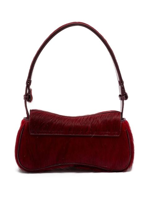 Diesel Play calf-leather clutch - Red