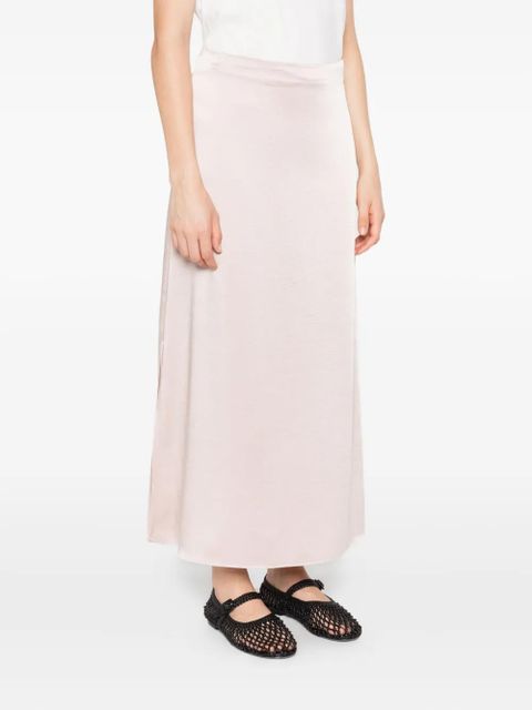 Weekend Max Mara satin-finish skirt - Neutrals