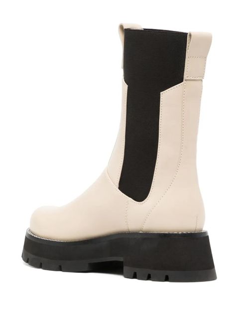 3.1 Phillip Lim Kate lug-sole combat boots - Neutrals
