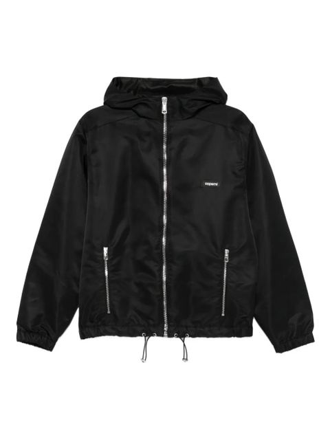Coperni hooded zip-front jacket - Black - zdjęcie produktu nr 1