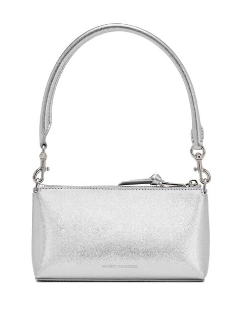 Marc Jacobs mini The Metallic pochette cross body bag - Silver